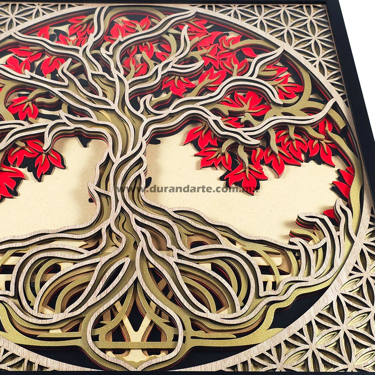 Cuadro 3D - Árbol de la Vida