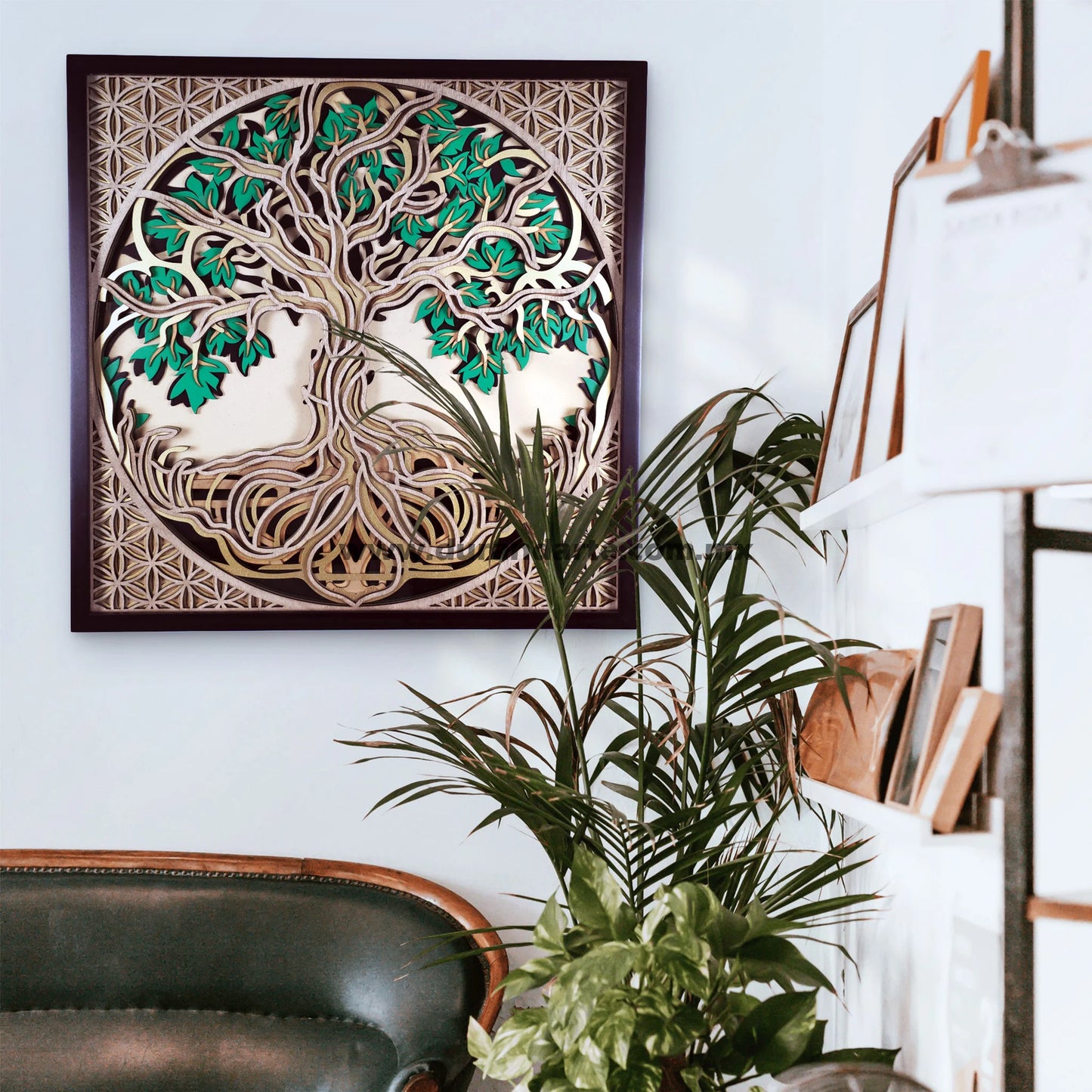 Cuadro 3D - Árbol de la Vida