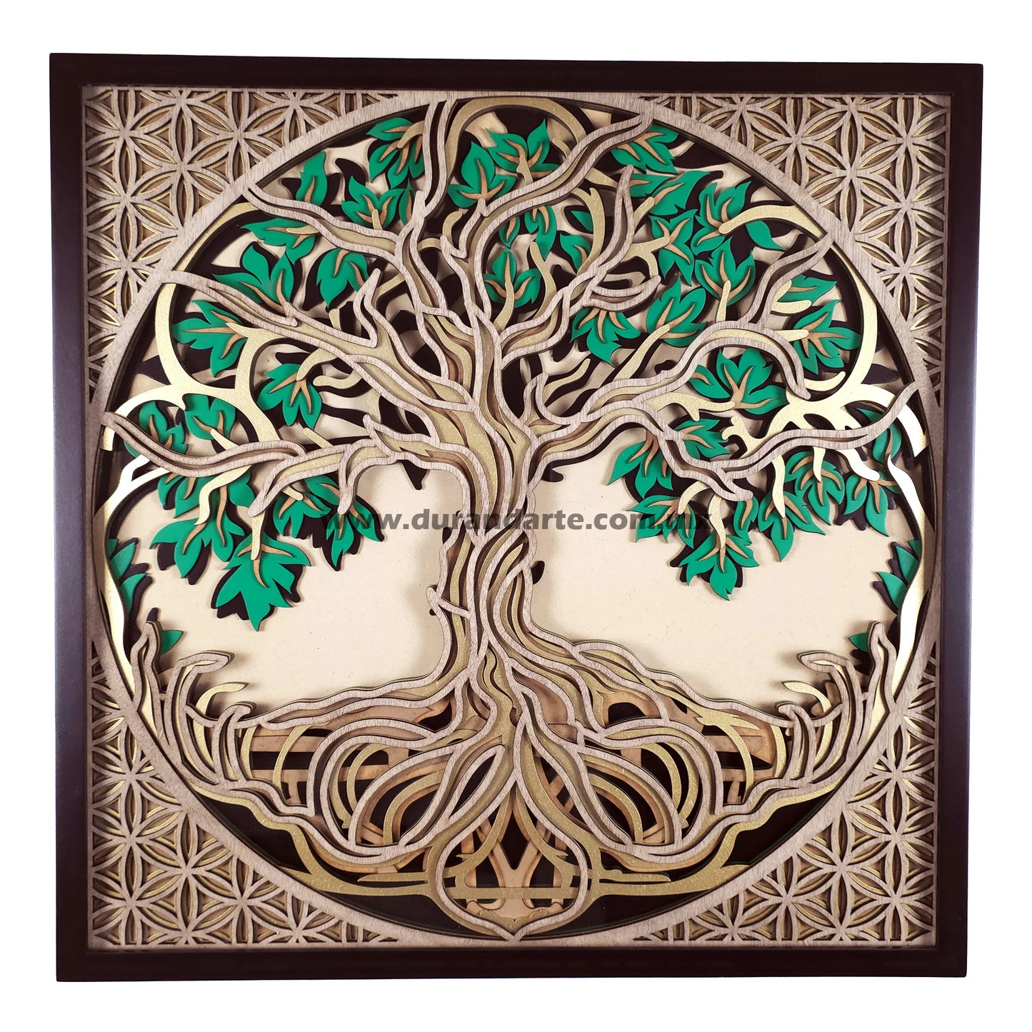 Cuadro 3D - Árbol de la Vida
