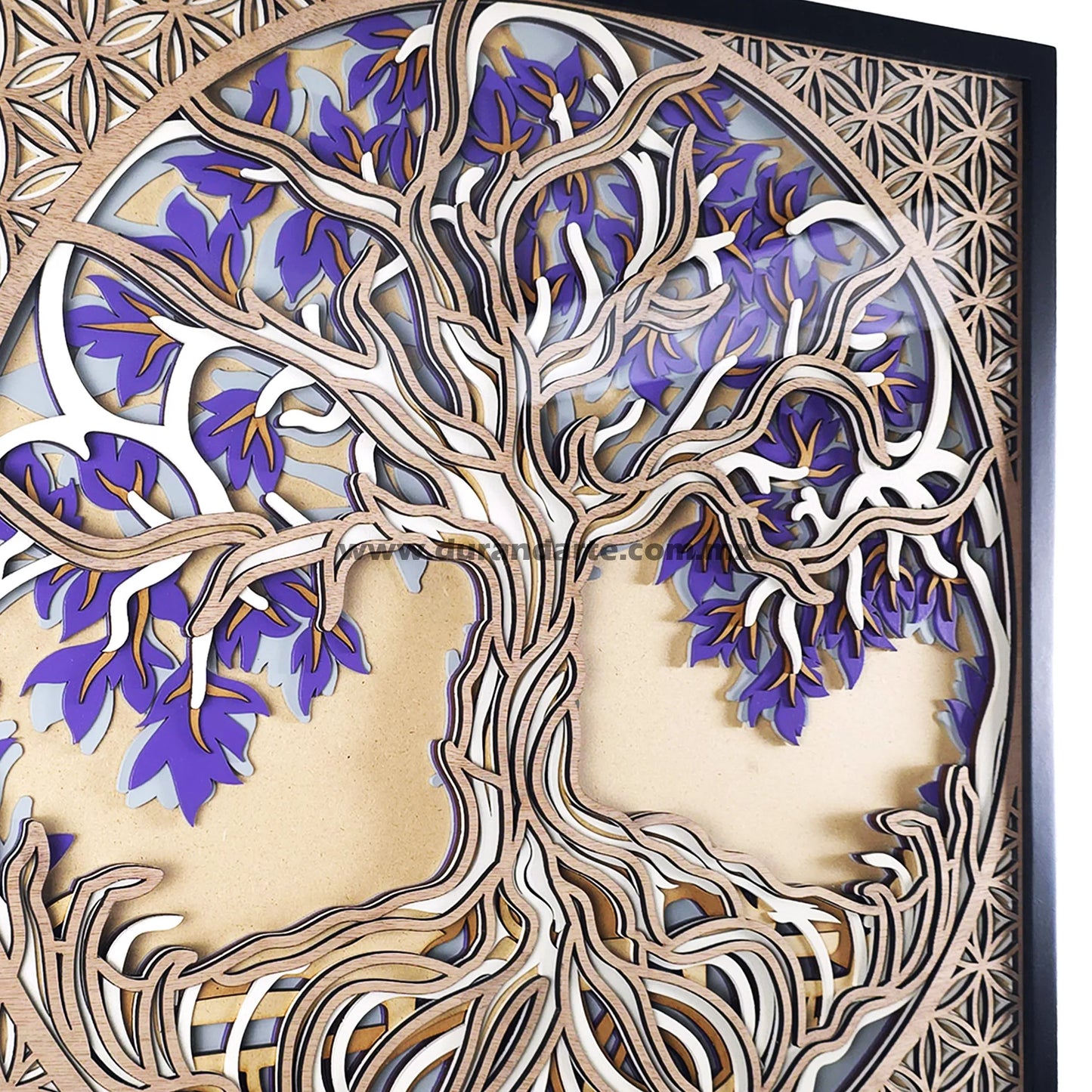 Cuadro 3D - Árbol de la Vida