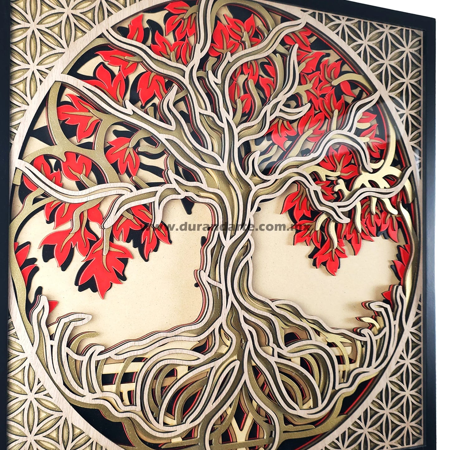 Cuadro 3D - Árbol de la Vida