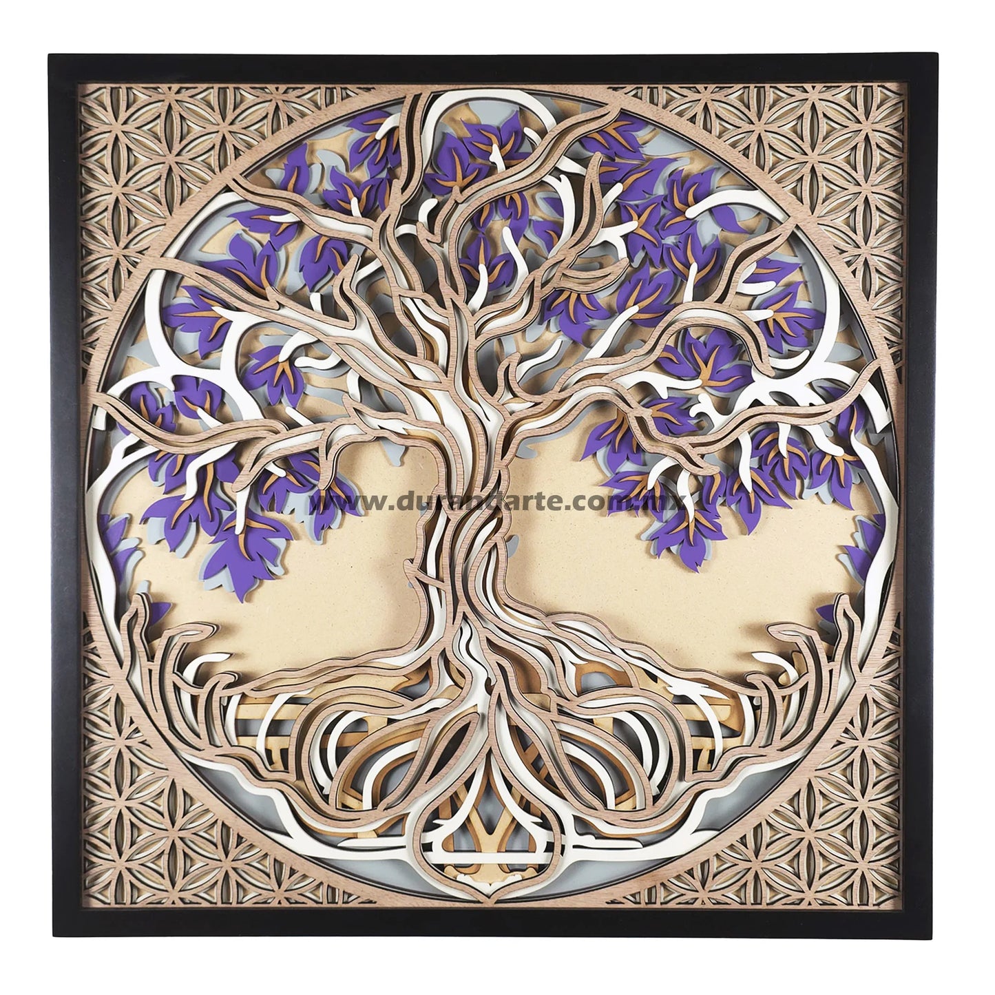 Cuadro 3D - Árbol de la Vida