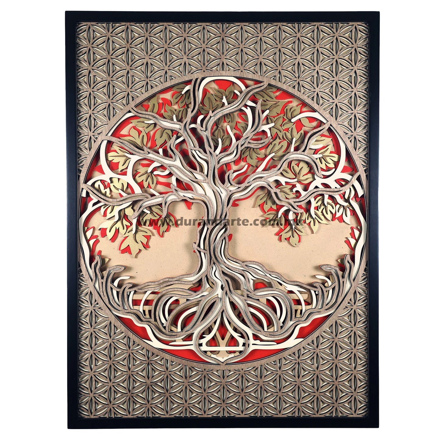 Cuadro 3D - Árbol de la Vida