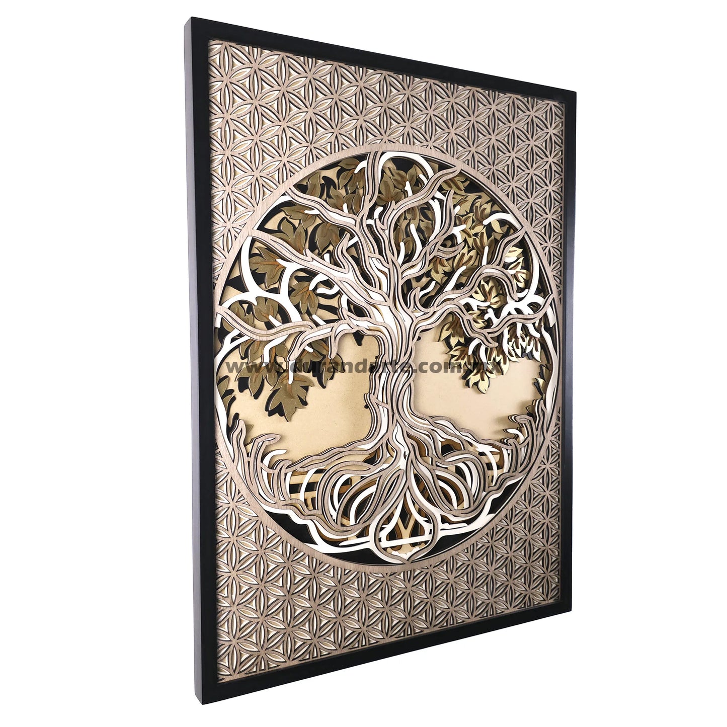 Cuadro 3D - Árbol de la Vida