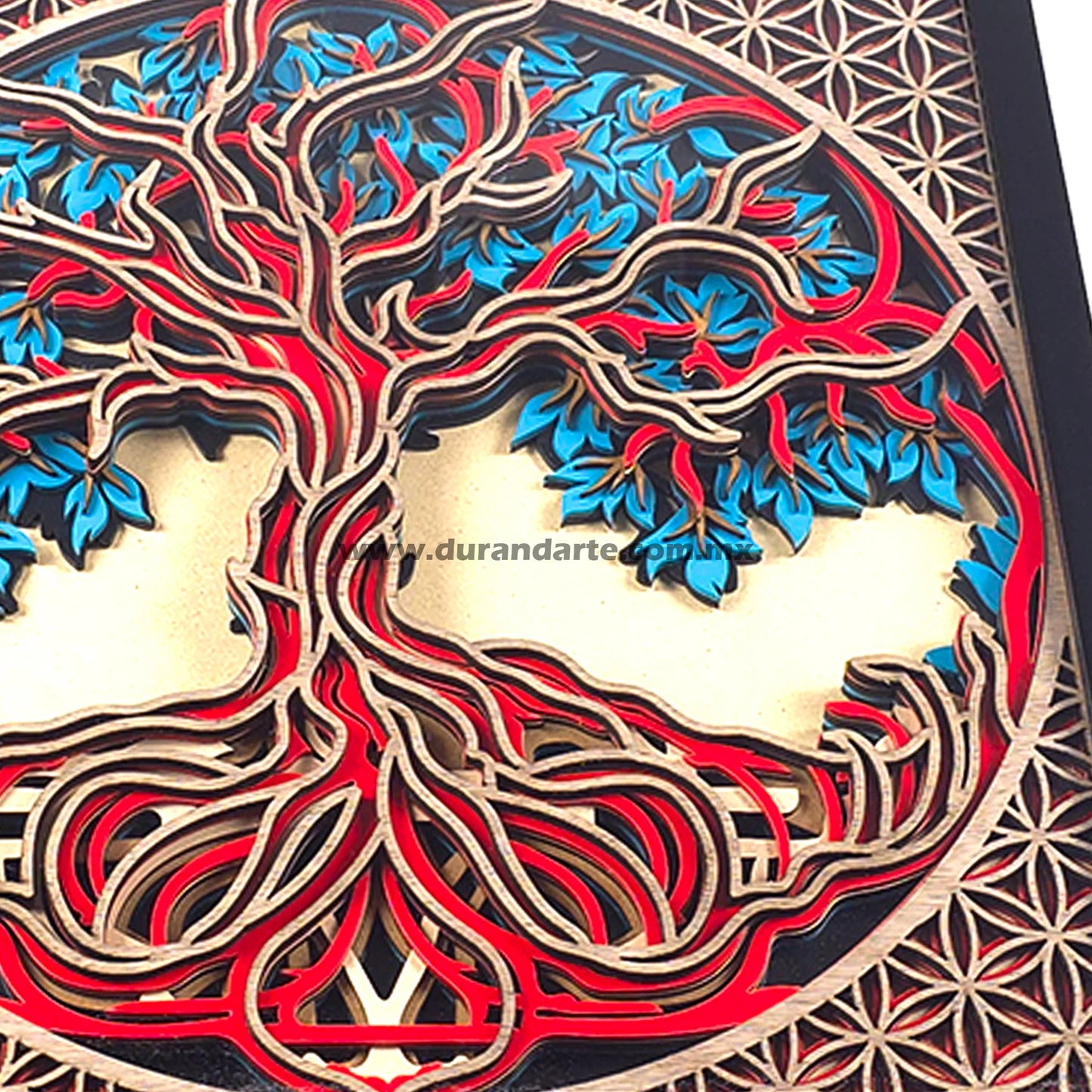 Cuadro 3D - Árbol de la Vida