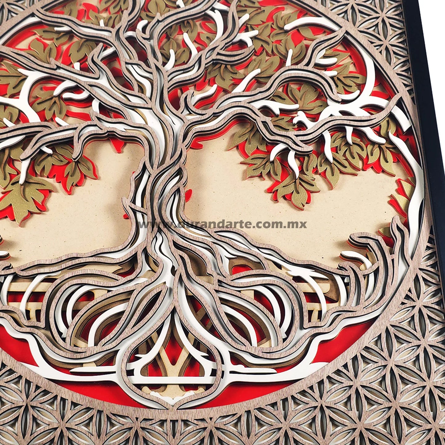 Cuadro 3D - Árbol de la Vida
