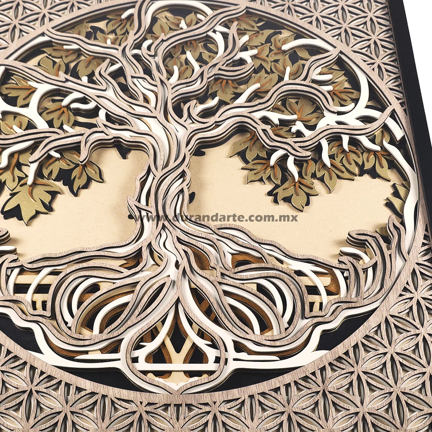 Cuadro 3D - Árbol de la Vida